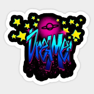 Dreamer graffiti Sticker